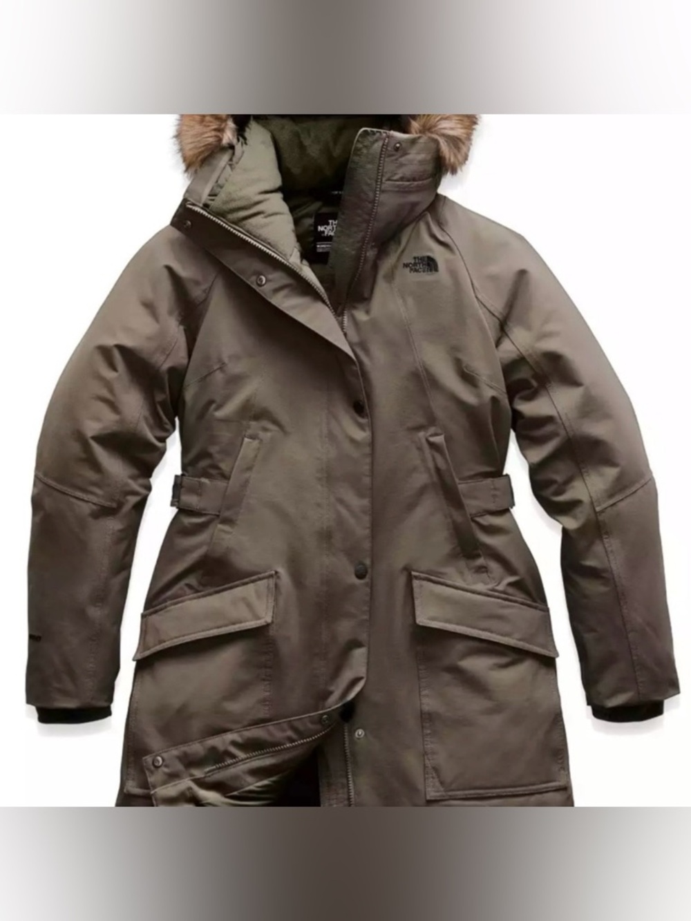 The North Face Women's Brown Insulated Parka